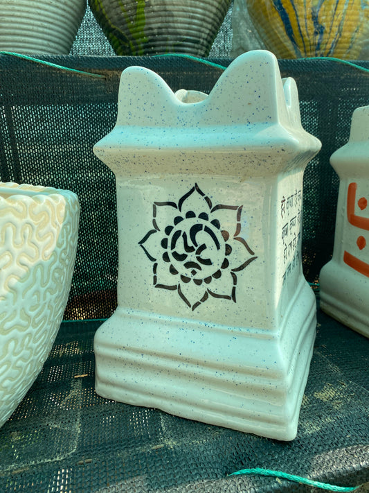 Spiritual Ceramic Pot - Small (6 inches)